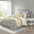 510 Design Shawnee 8 Piece Comforter Set Quilted All Season Bedding Set with Shams & Decorative Pillows